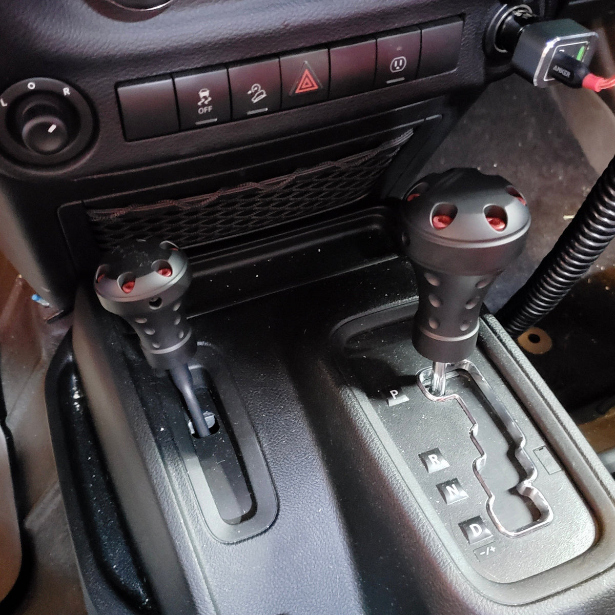 V1 Shift Knob - Automatic Wrangler JK Set - Black