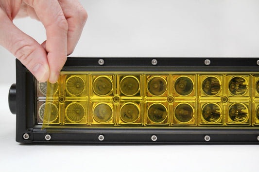 Two 1" x 2" Universal LED Light Film Covers