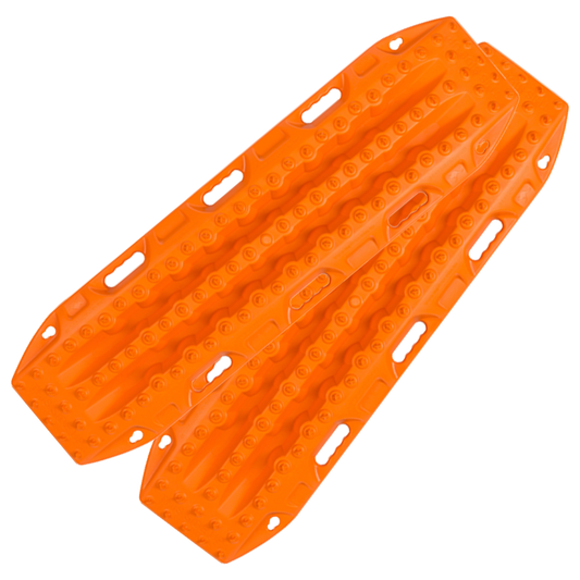 Pair of Signature Orange MAXTRAX MKII recovery boards for a 4Runner
