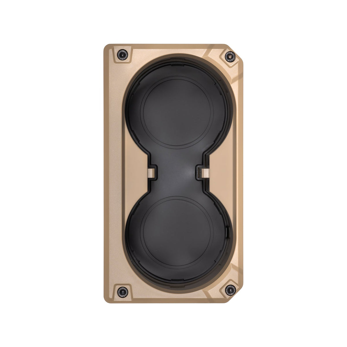 AJT Design v2 oversize cup holder + shifter/shift gate trim rings for a 2014-2021 Toyota Tundra.
