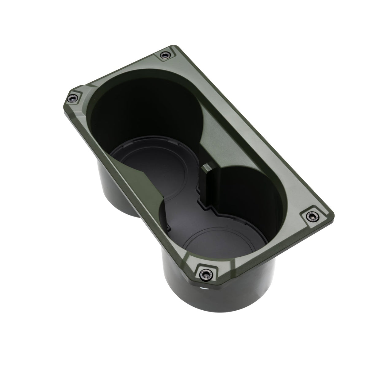 AJT Design v2 oversize cup holder + shifter/shift gate trim rings for a 2014-2021 Toyota Tundra.