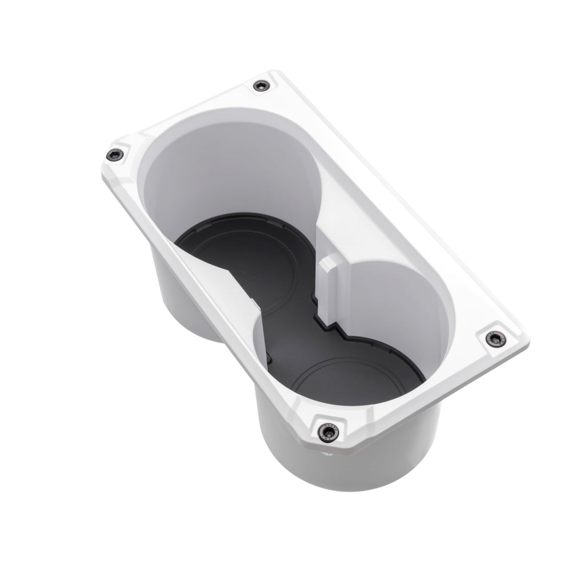 AJT Design v2 oversize cup holder + shifter/shift gate trim rings for a 2014-2021 Toyota Tundra.