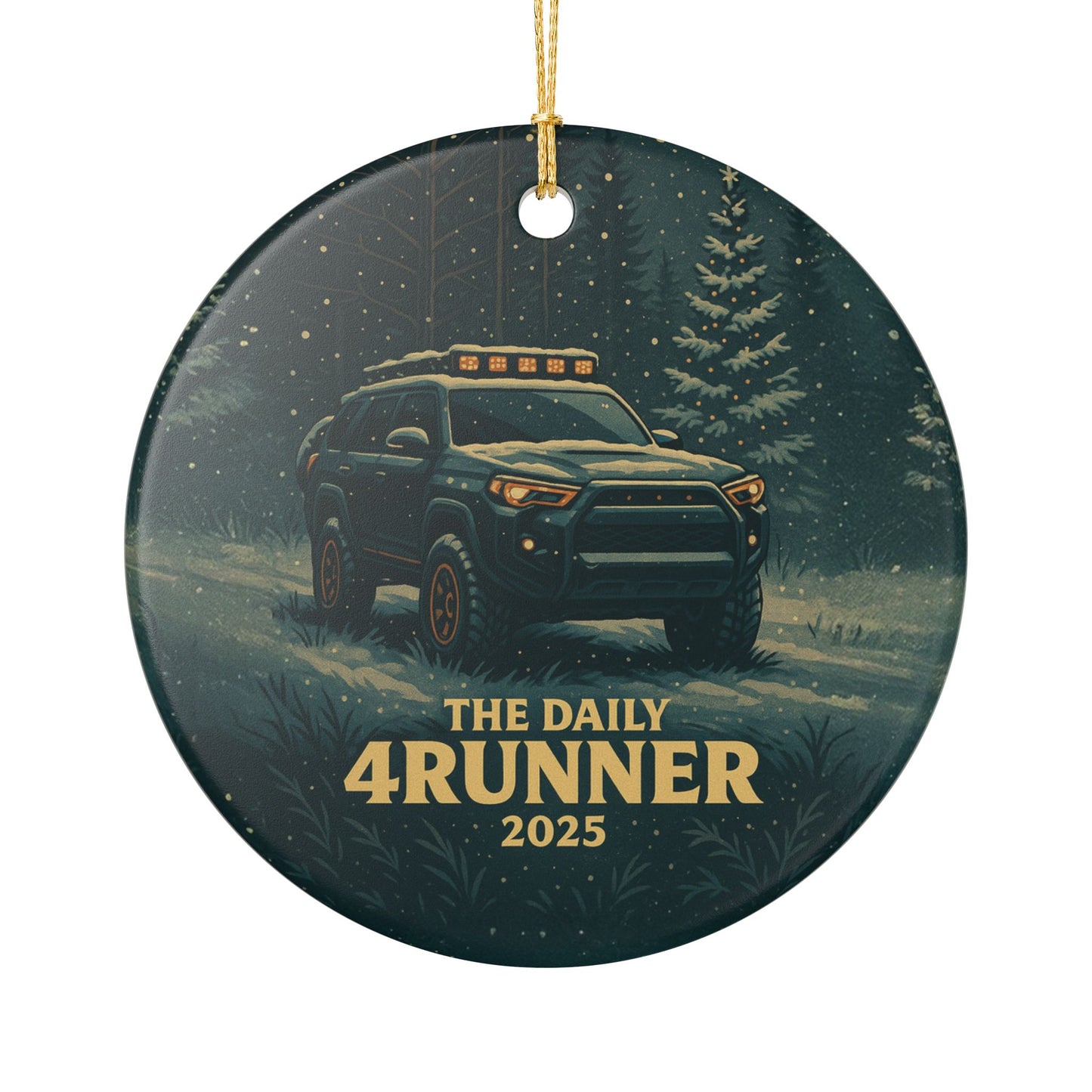 The Daily 4Runner — Limited Edition 2025 Ceramic Ornament