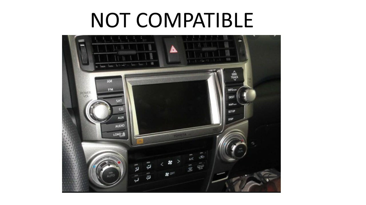 Radio Knobs (5th Gen 4Runner) - BLACK