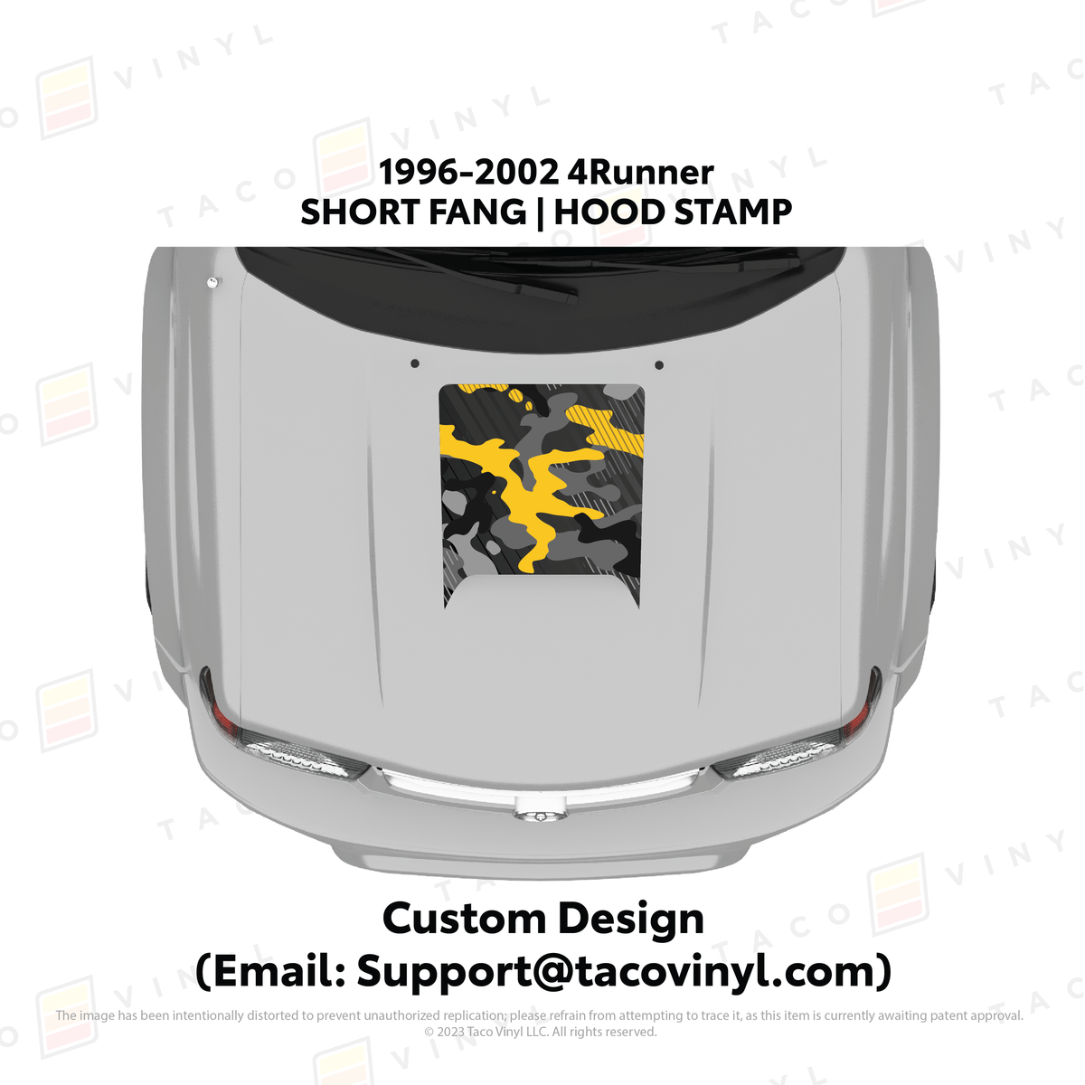 1996-02 4Runner Hood Stamp