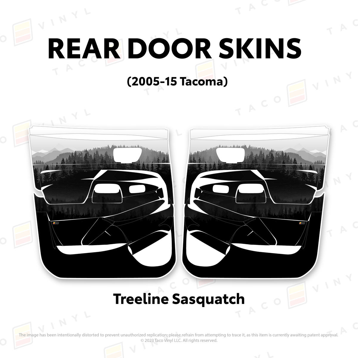 2005-15 Tacoma Door Skins