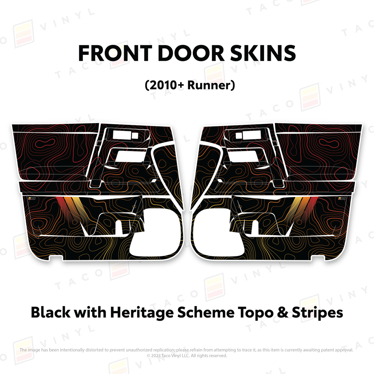 2010-24 4Runner Door Skins
