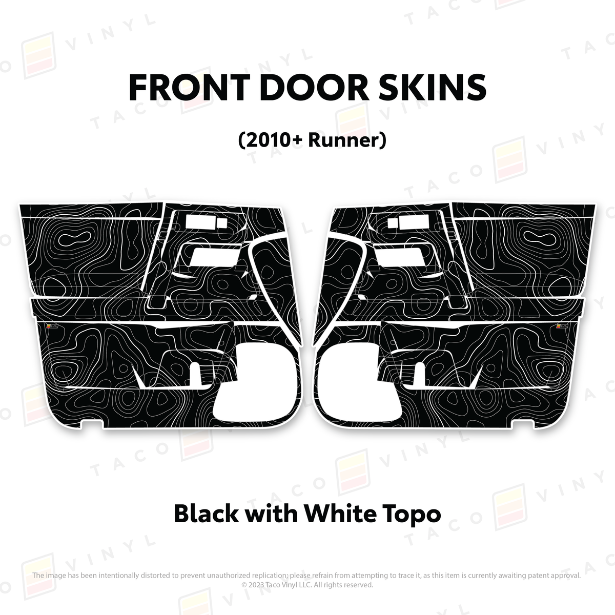 2010-24 4Runner Door Skins