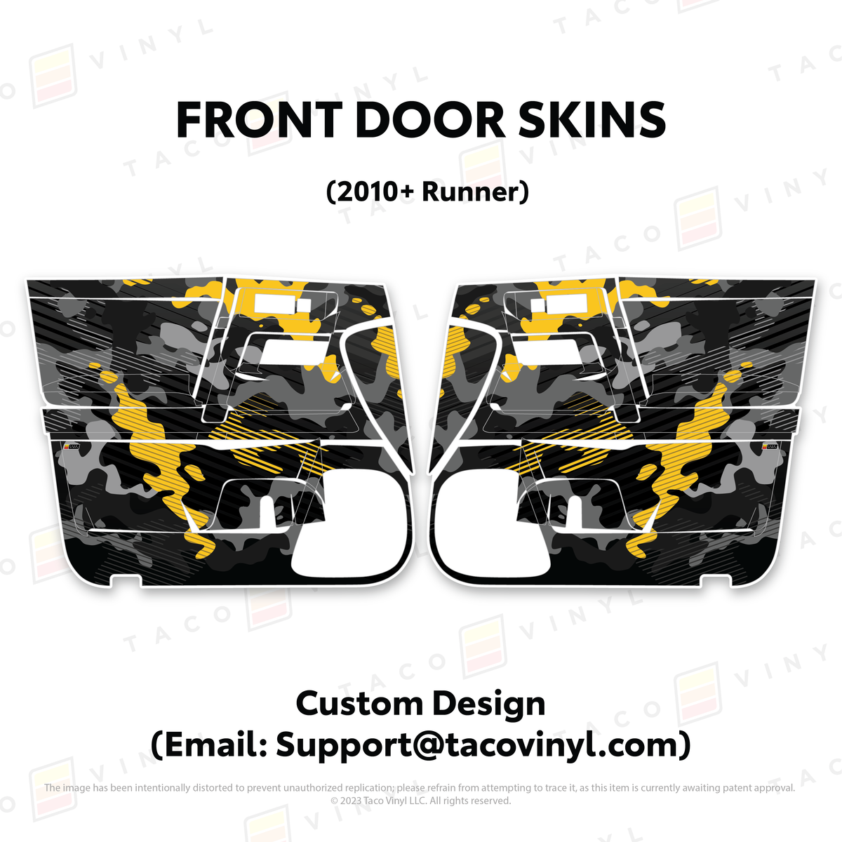 2010-24 4Runner Door Skins