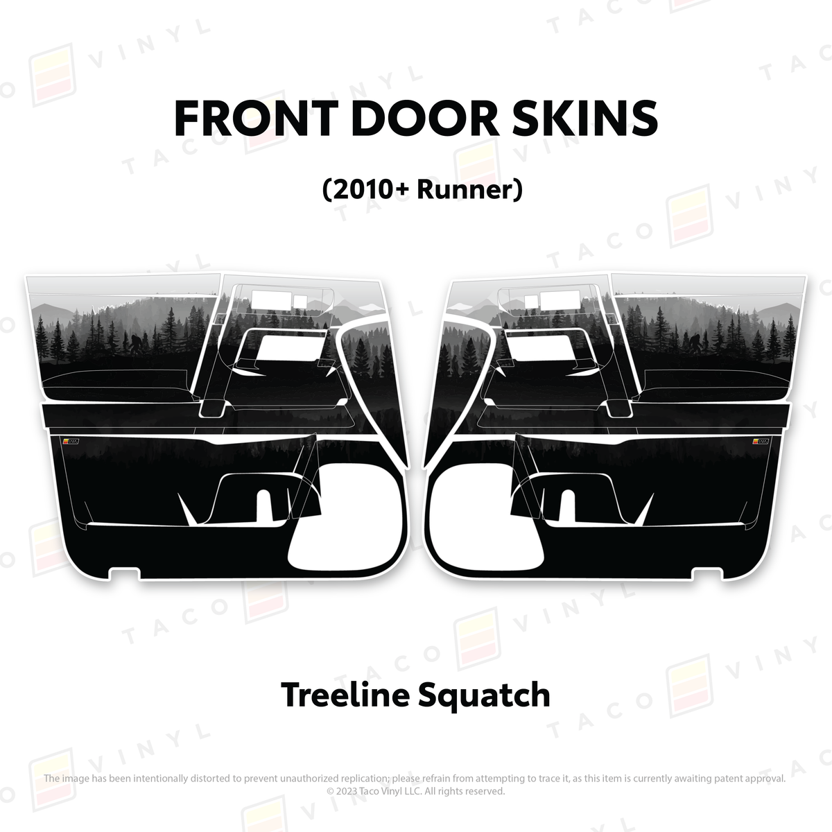 2010-24 4Runner Door Skins