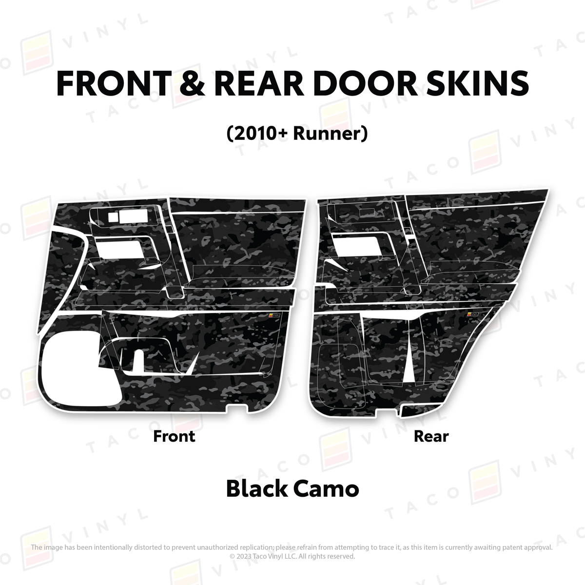 2010-24 4Runner Door Skins