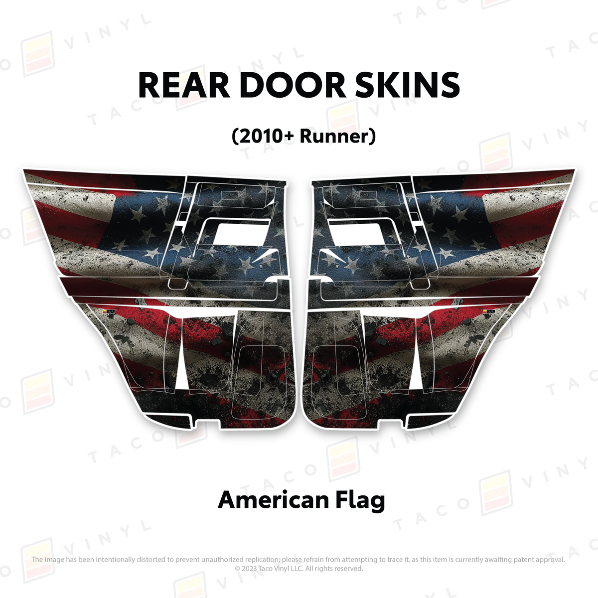 2010-24 4Runner Door Skins