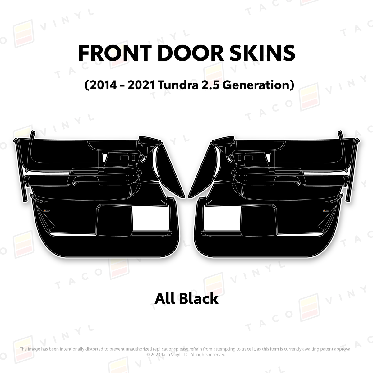 2014-21 Tundra Door Skins