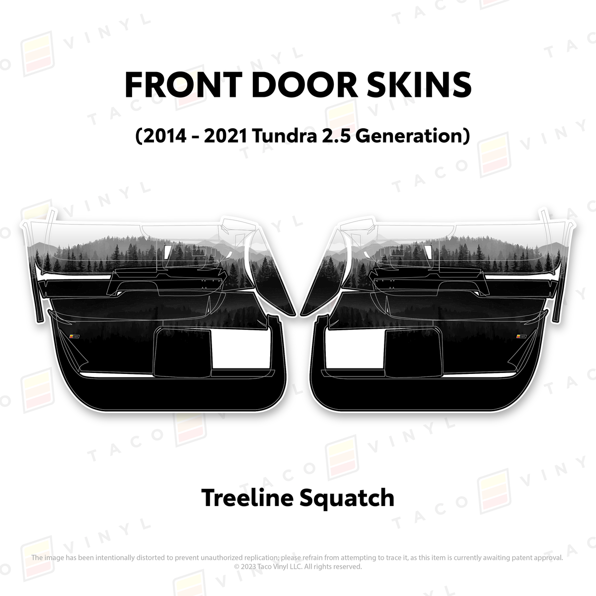 2014-21 Tundra Door Skins