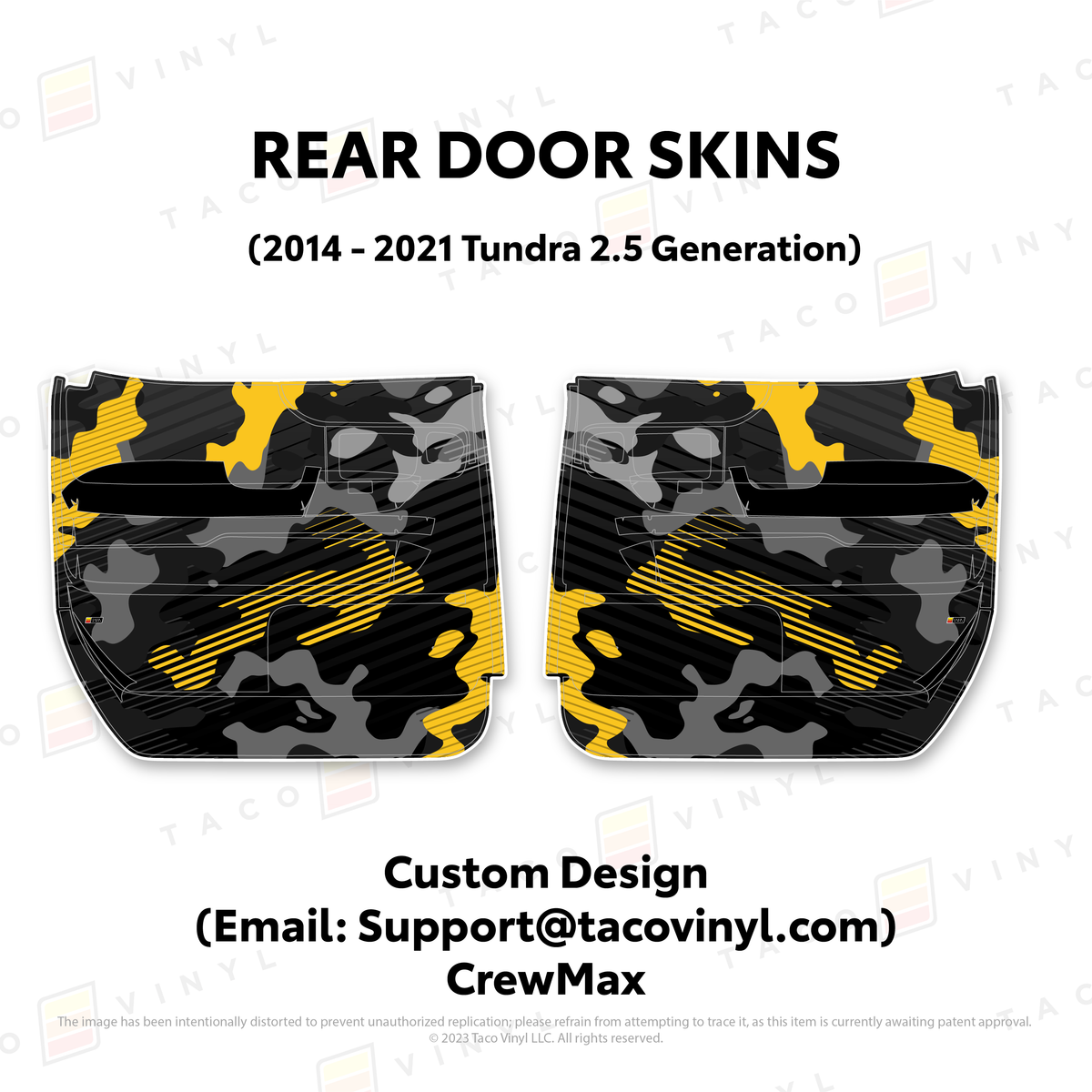 2014-21 Tundra Door Skins
