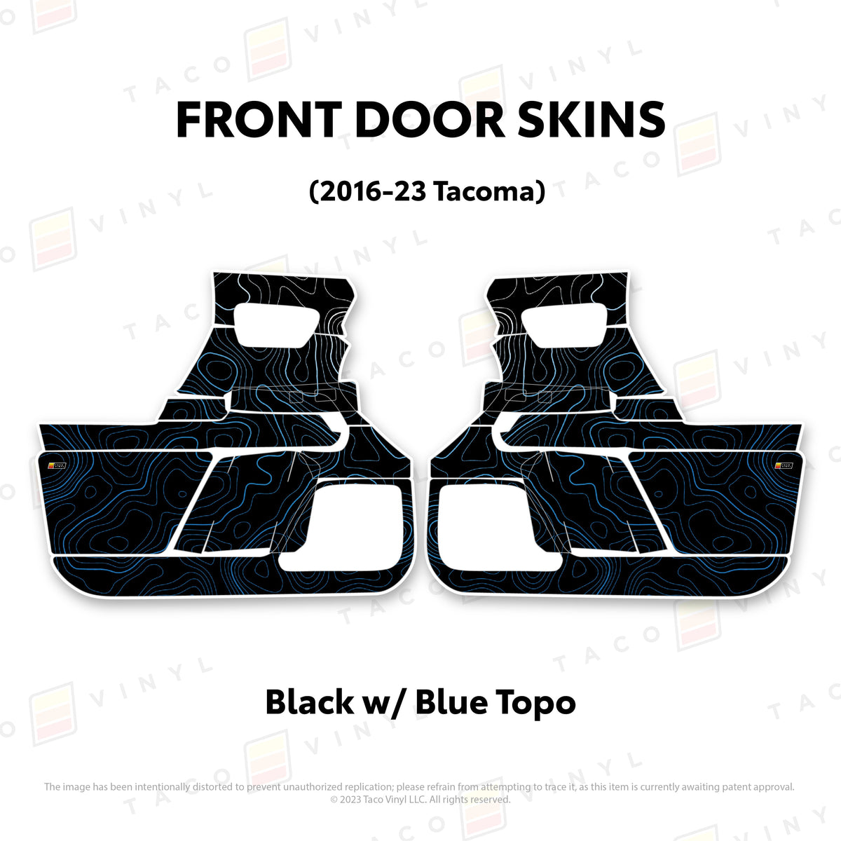 2016-23 Tacoma Door Skins
