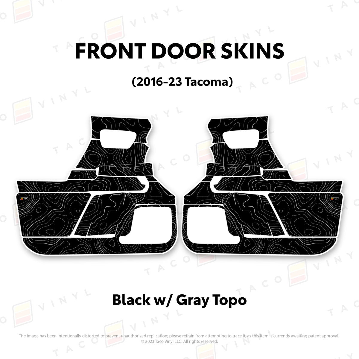 2016-23 Tacoma Door Skins