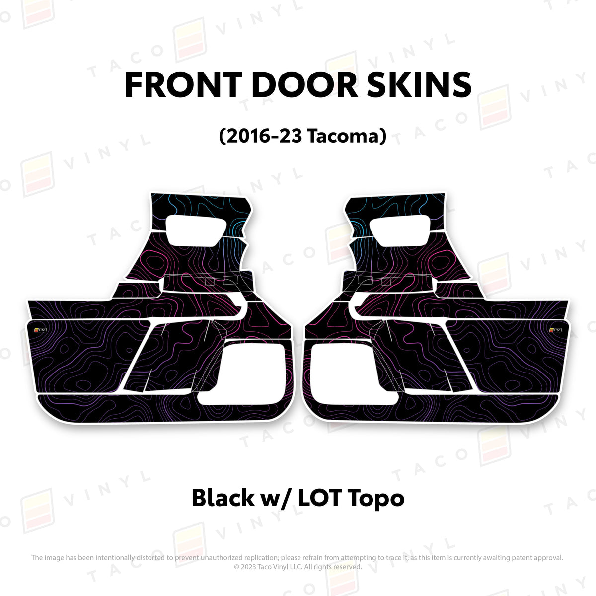 2016-23 Tacoma Door Skins