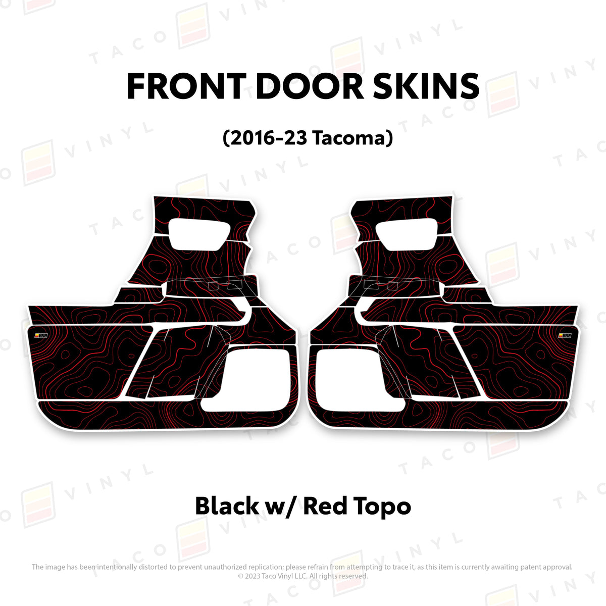 2016-23 Tacoma Door Skins