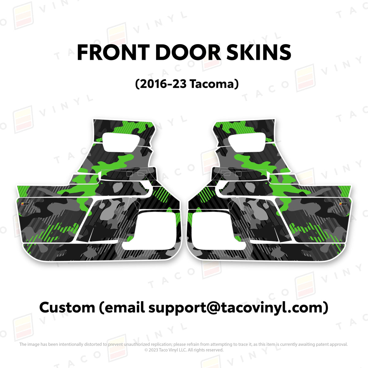 2016-23 Tacoma Door Skins