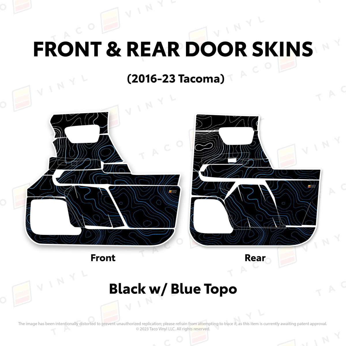 2016-23 Tacoma Door Skins