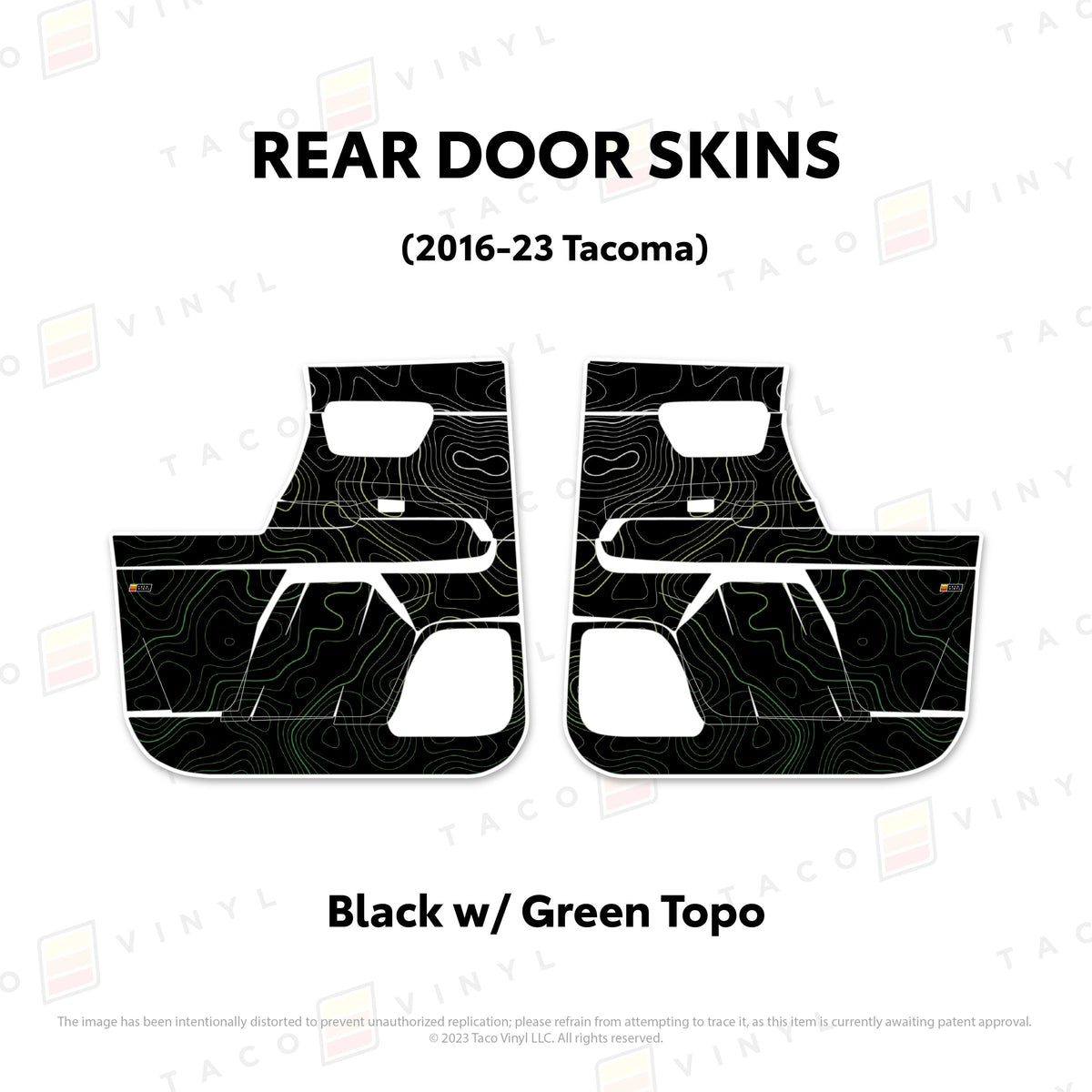 2016-23 Tacoma Door Skins