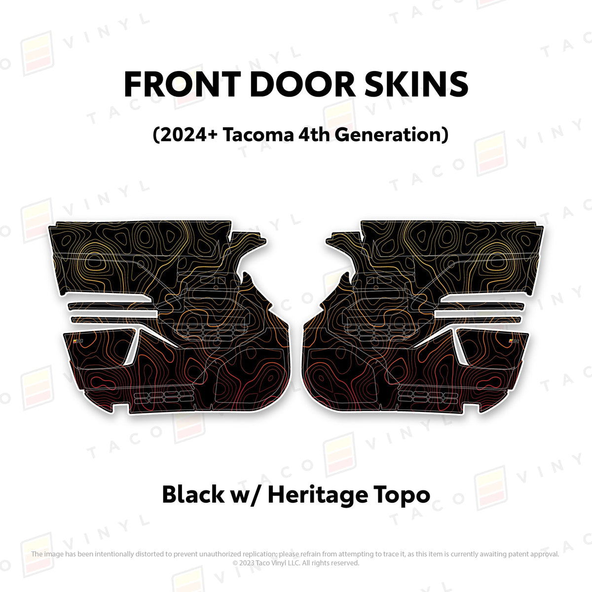 2024+ Tacoma Door Skins