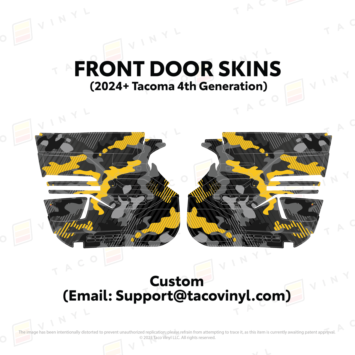 2024+ Tacoma Door Skins