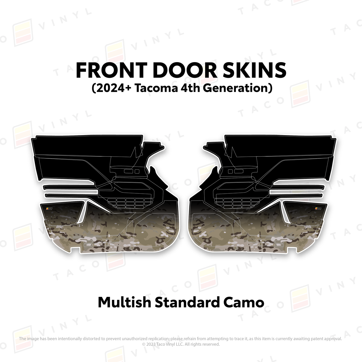 2024+ Tacoma Door Skins