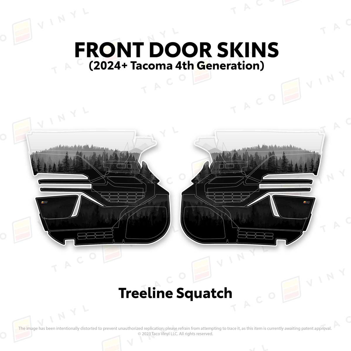 2024+ Tacoma Door Skins