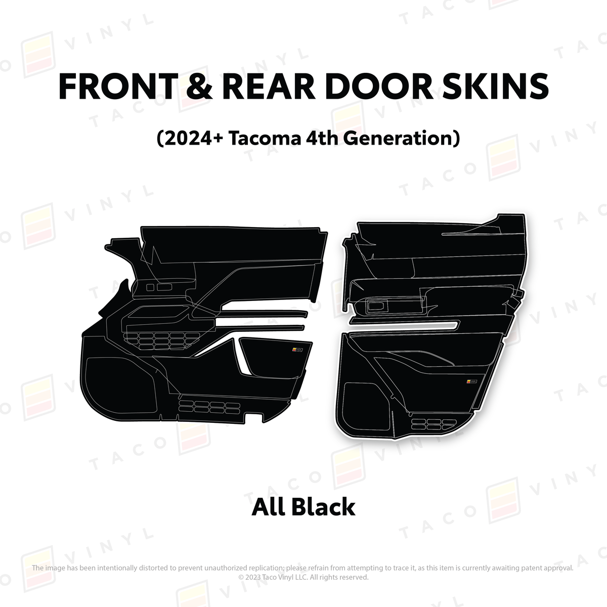 2024+ Tacoma Door Skins