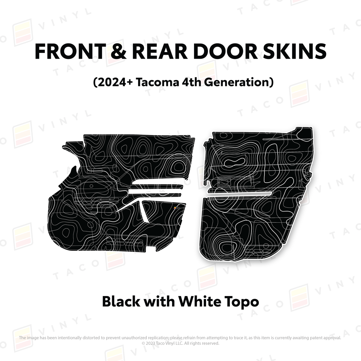 2024+ Tacoma Door Skins