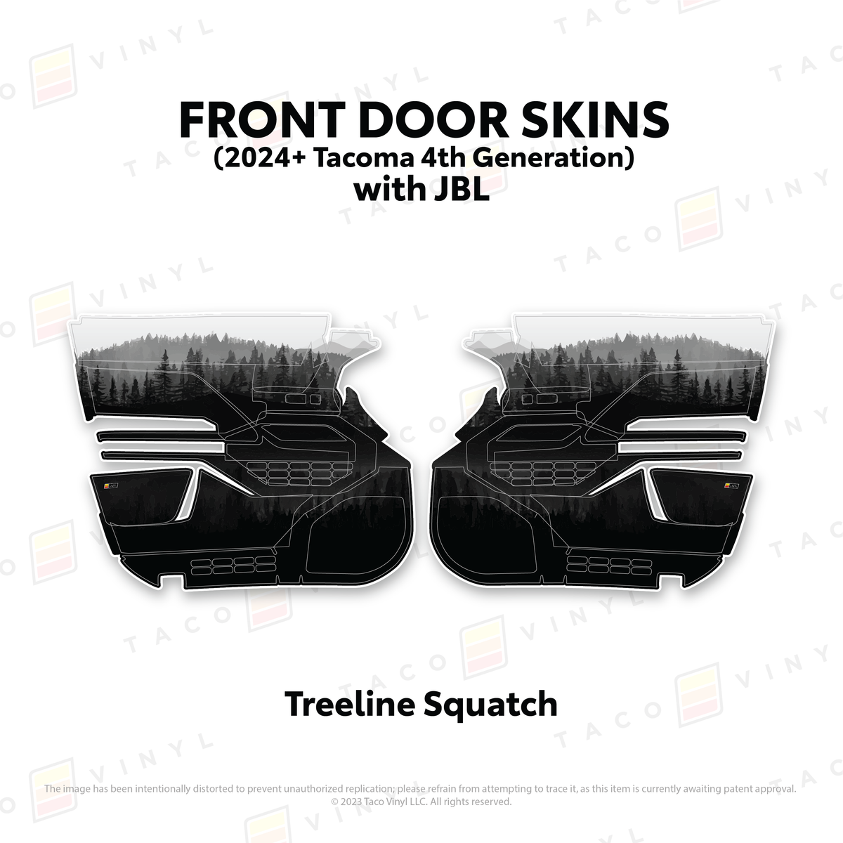 2024+ Tacoma Door Skins