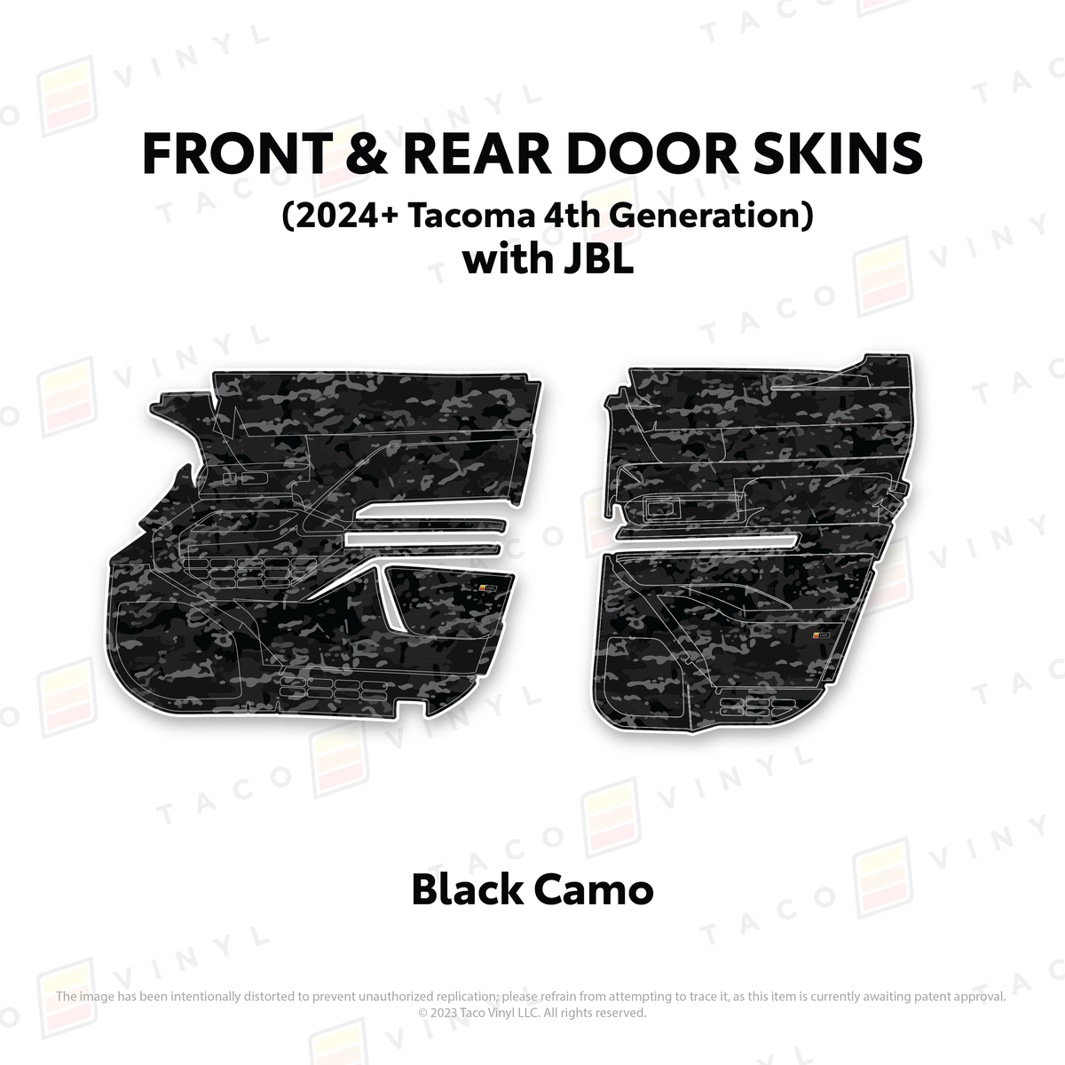 2024+ Tacoma Door Skins