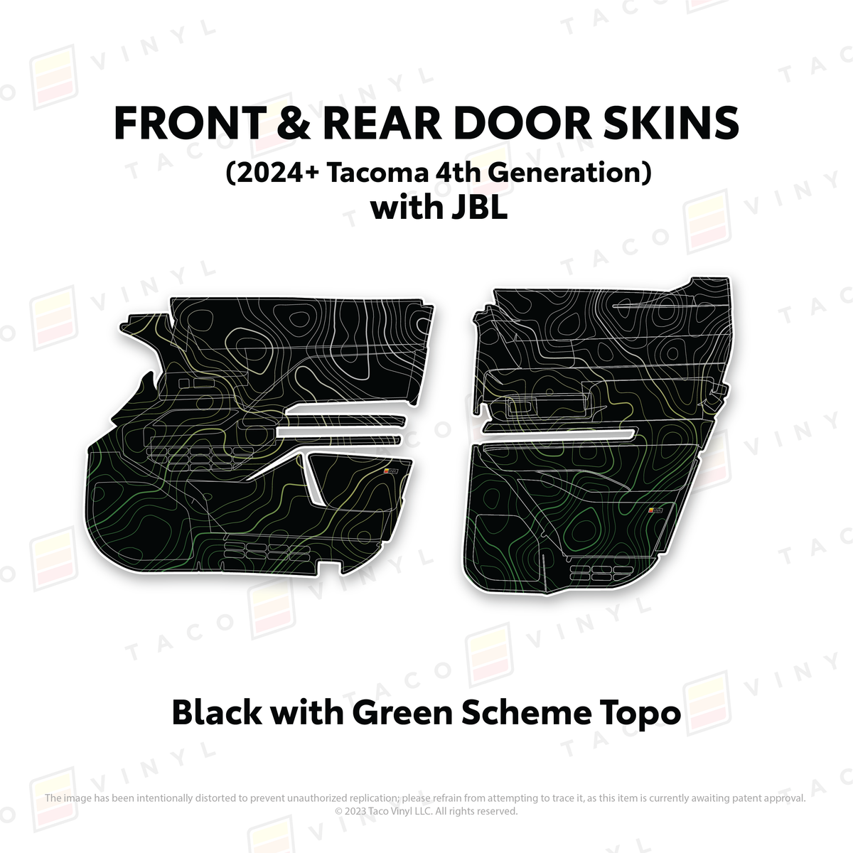 2024+ Tacoma Door Skins