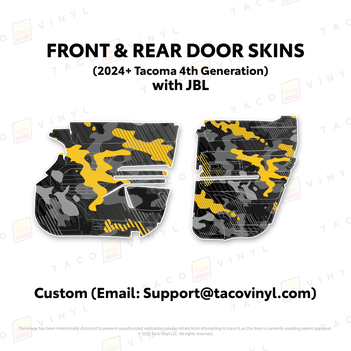 2024+ Tacoma Door Skins