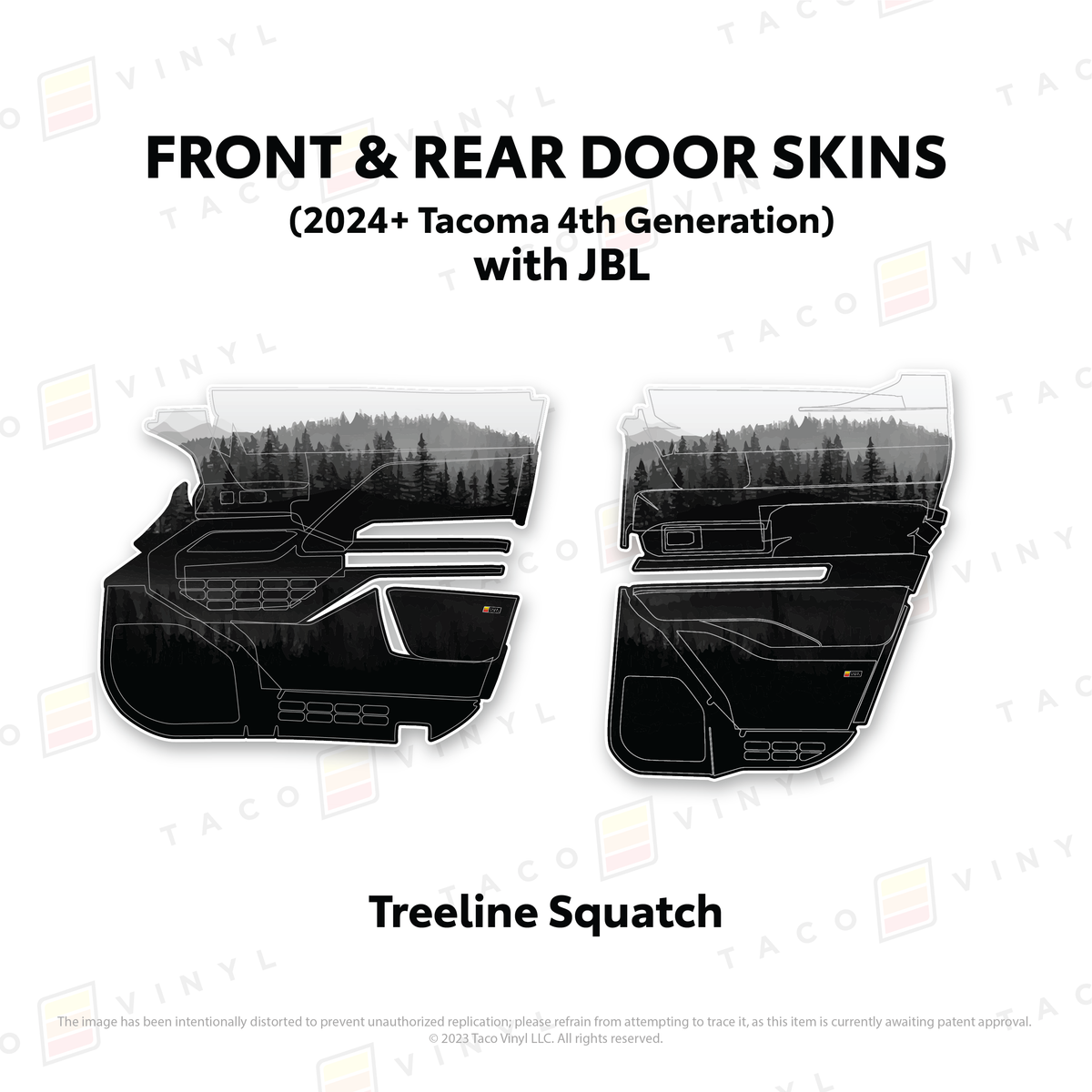 2024+ Tacoma Door Skins