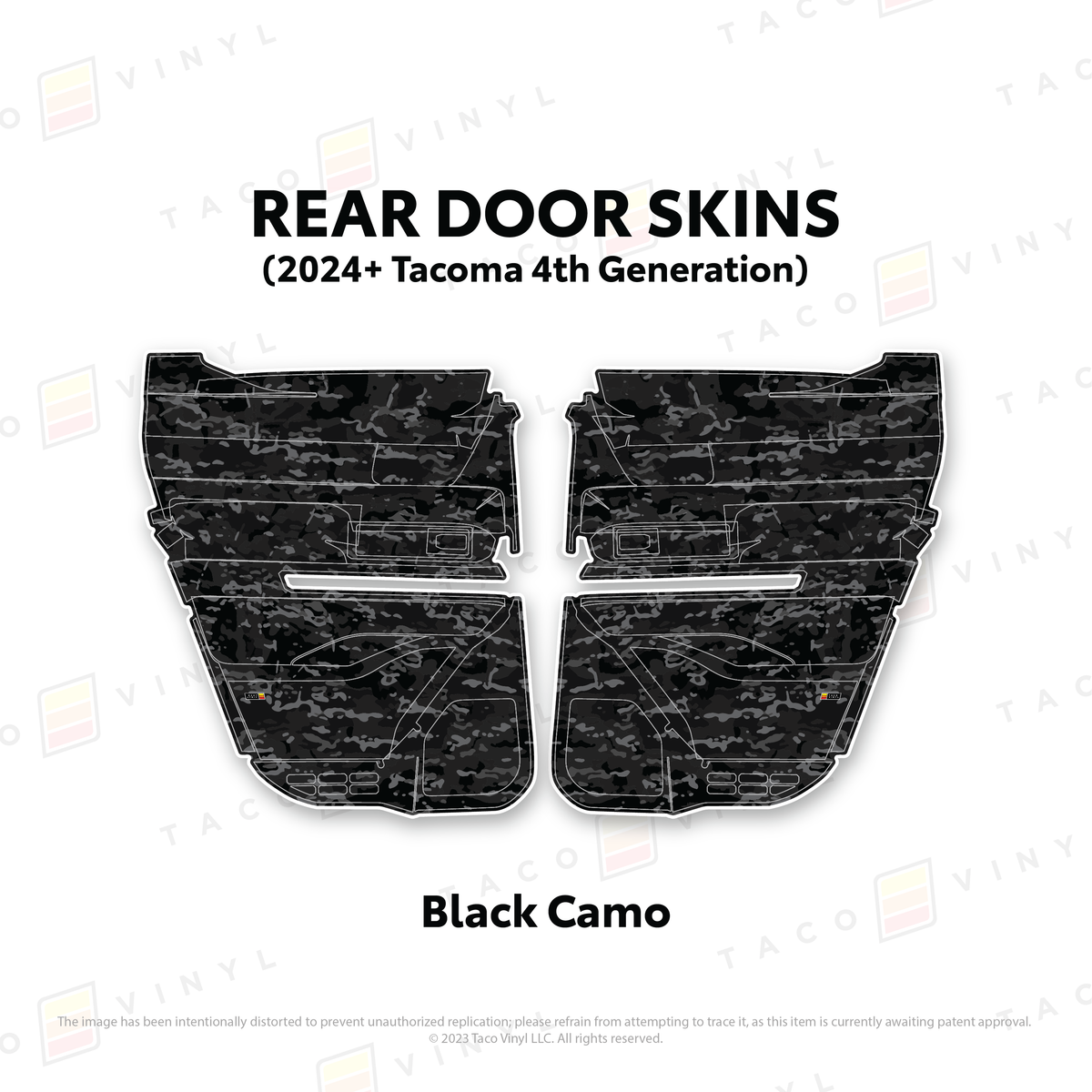 2024+ Tacoma Door Skins