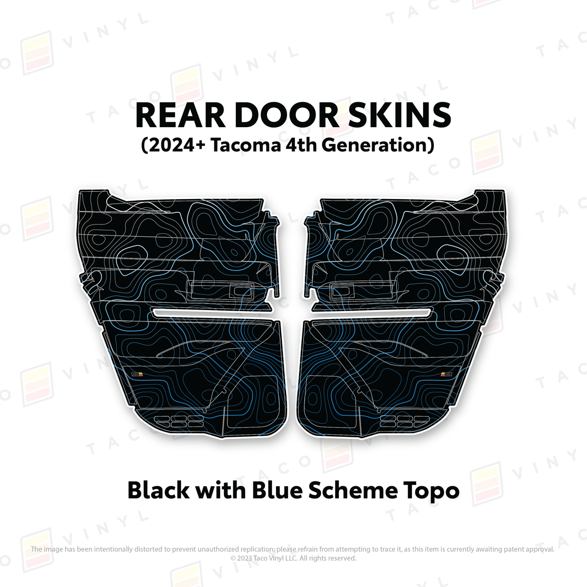 2024+ Tacoma Door Skins