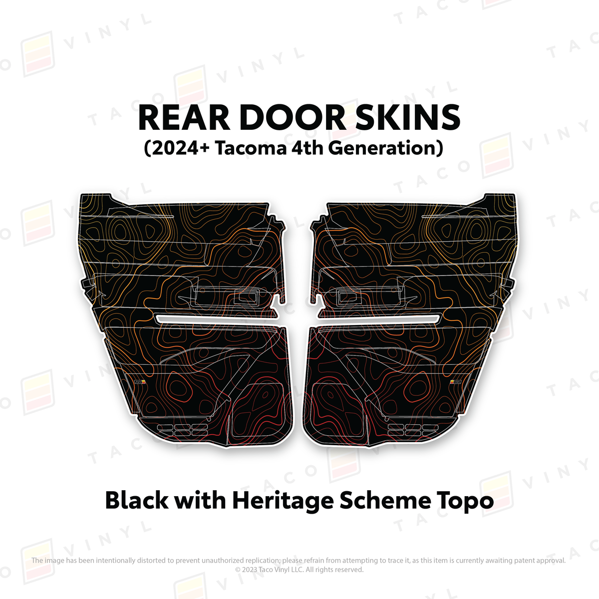 2024+ Tacoma Door Skins