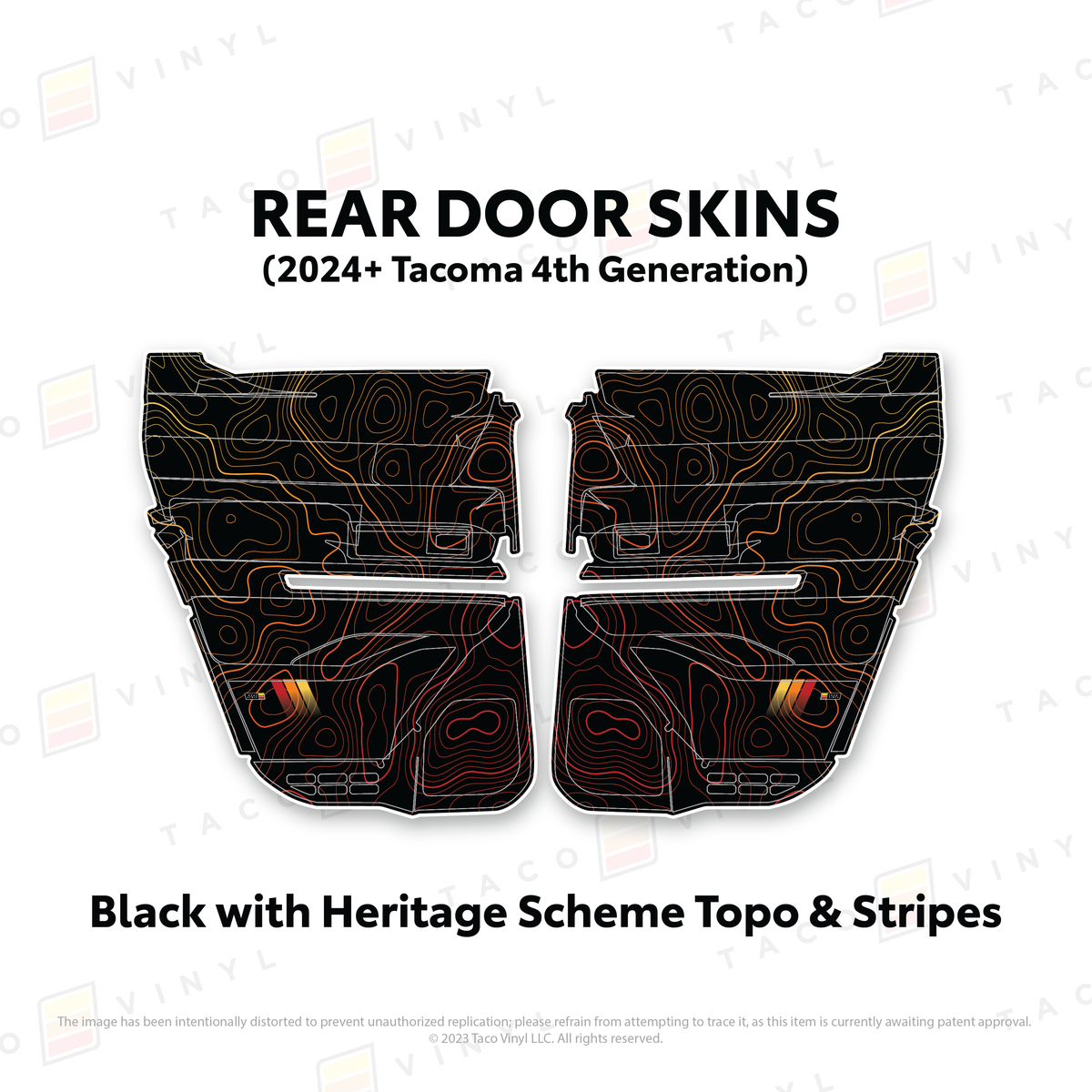 2024+ Tacoma Door Skins