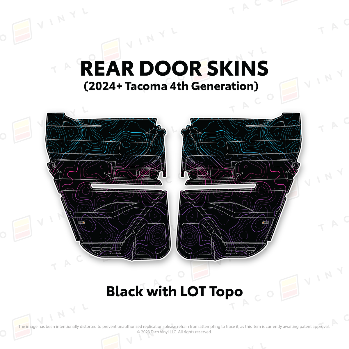 2024+ Tacoma Door Skins