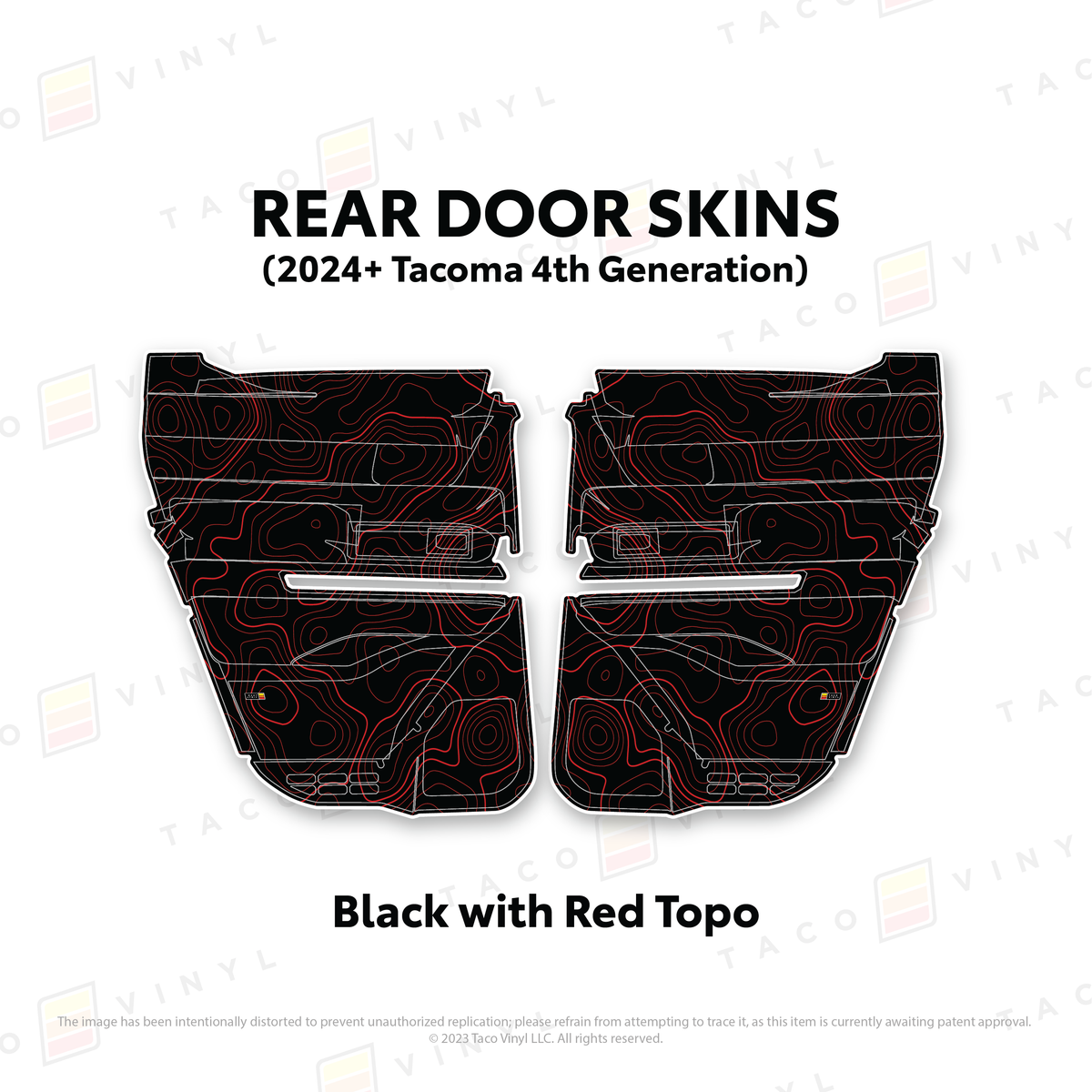 2024+ Tacoma Door Skins