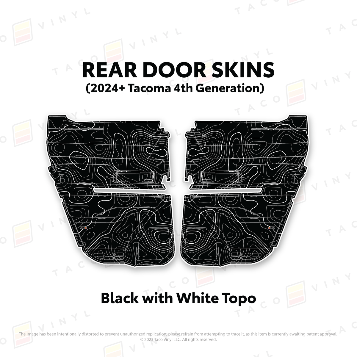 2024+ Tacoma Door Skins
