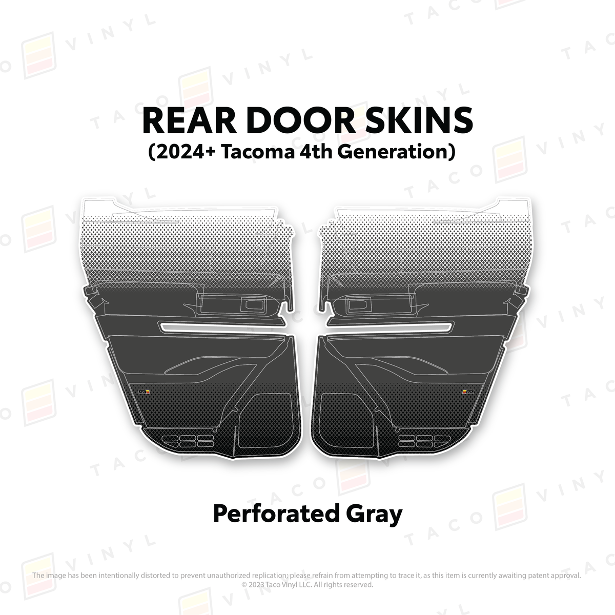 2024+ Tacoma Door Skins