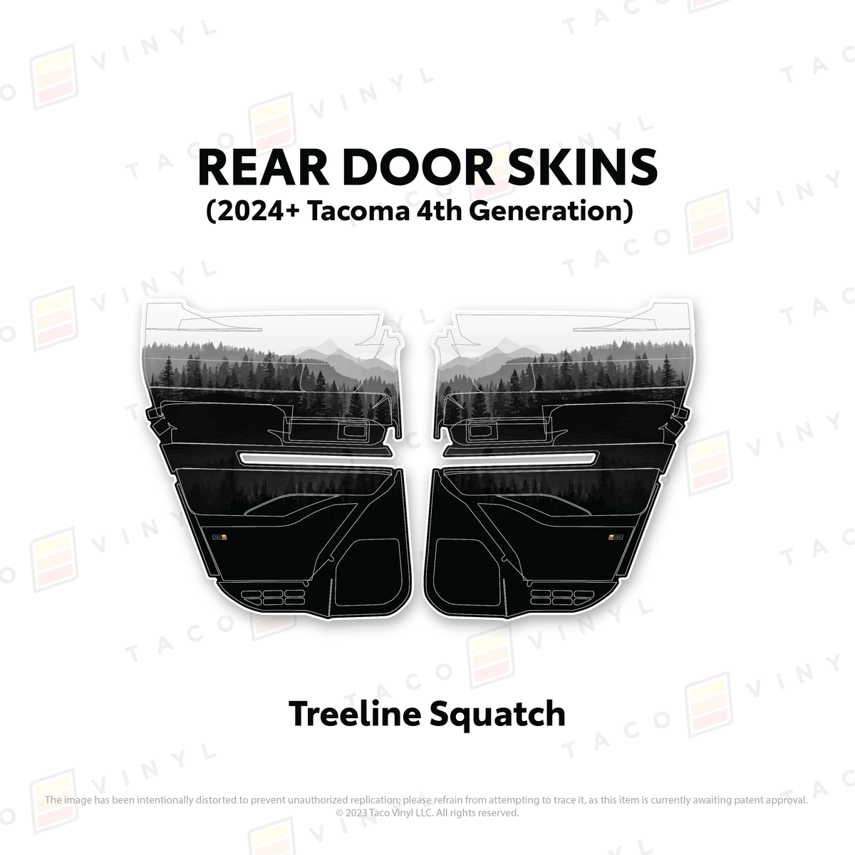 2024+ Tacoma Door Skins
