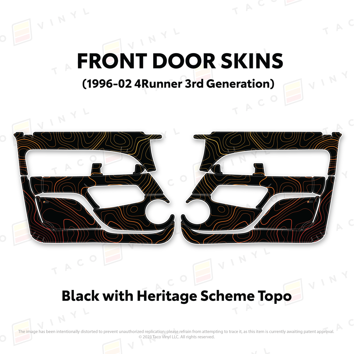 1996-2002 4Runner Door Skins