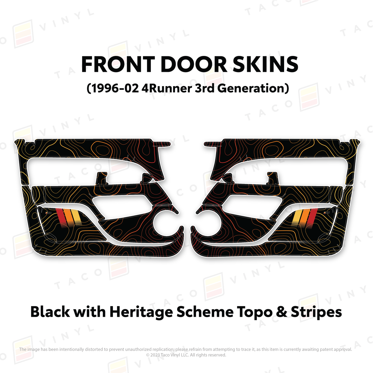 1996-2002 4Runner Door Skins