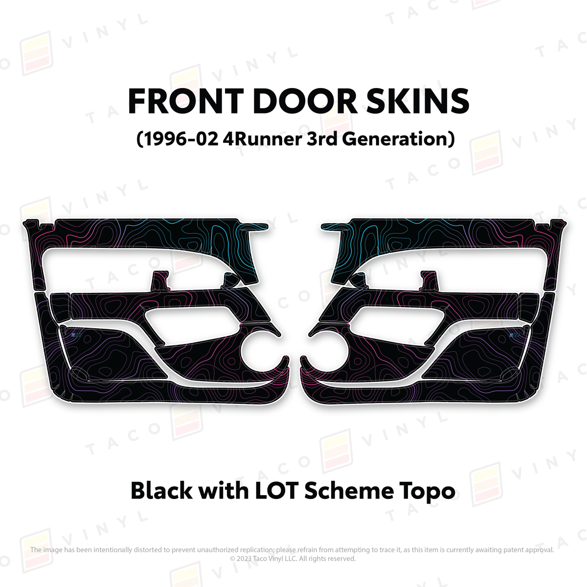 1996-2002 4Runner Door Skins