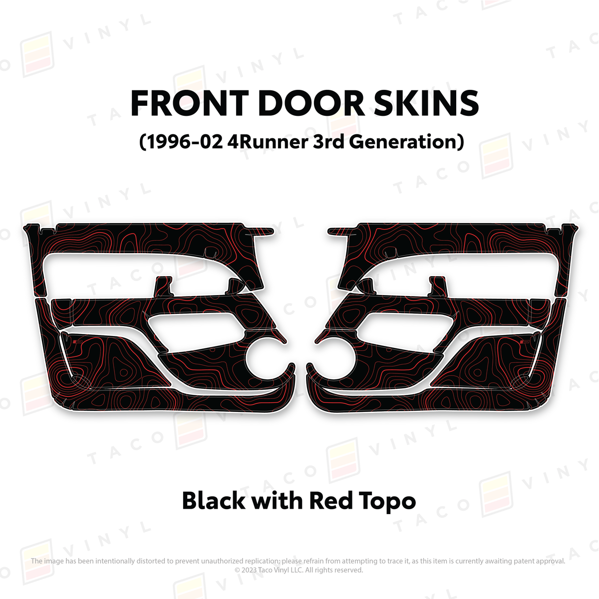 1996-2002 4Runner Door Skins